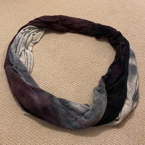 Lolly Blue and Purple Infinity Scarf